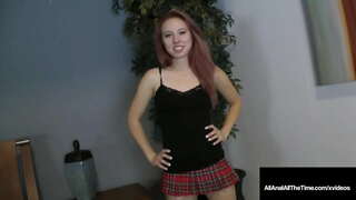 Ceann dearg Hottie Sofie Carter taitneamh as am iontach ina butthole beag bídeach le carn-tiománaí, stíl doggy, gaping, rimming agus níos mó! Iomlán Video &amp;amp; Níos mó ag AllAnalAllTheTime.com!