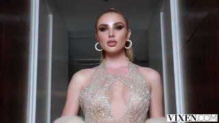 VIXEN bayek Nggantheng jancok ing panas lesbian wong telu bebarengan